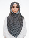 Tiara Shawl In Dots Black