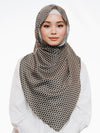 Tiara Shawl In Dots Olive