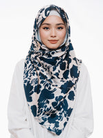 Tiara Shawl In Flora Navy